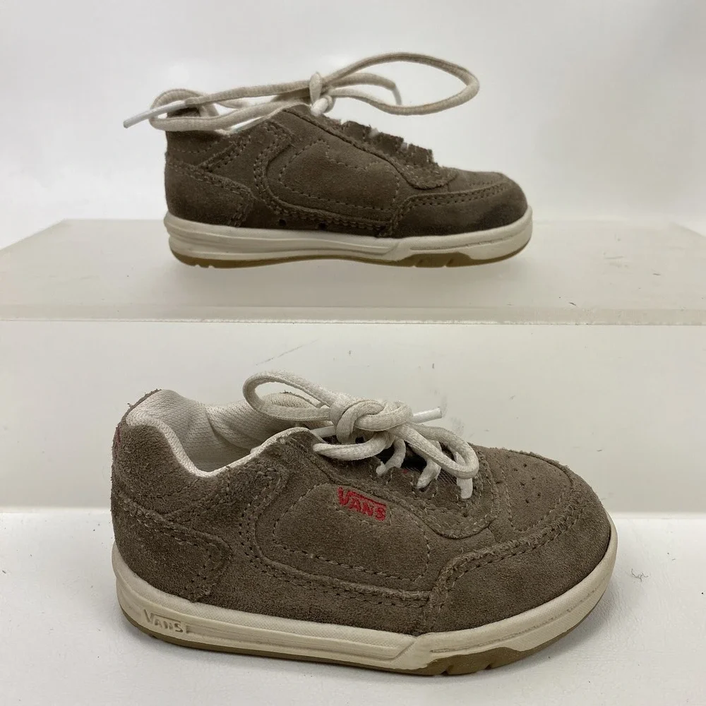 Vans‎ Emory Toddler Skate Shoes Size 5 47966-71 Lace up Brown